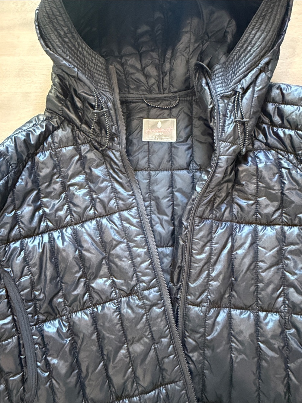 FP Movement Light as a feather packable puffer size XS black - Picture 6 of 10